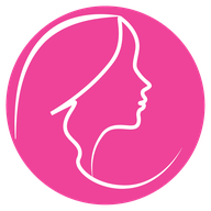 REFACE Foundation pink face logo